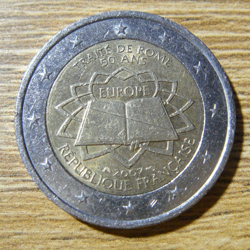 Euro münze 2007 frankreich - 2,