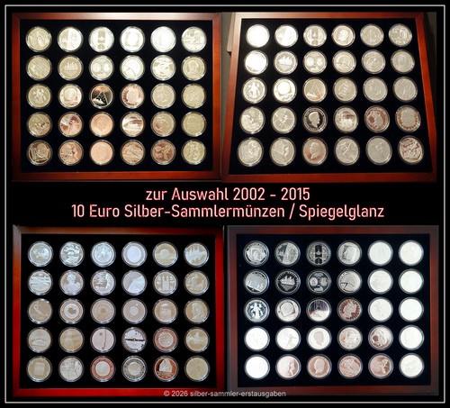 Euro silber sammlermünzen - silber,