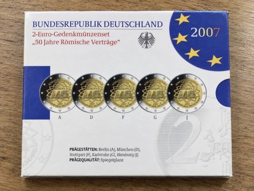 Euro gedenkmünzenset 50 - 2-euro-gedenkmünzenset,