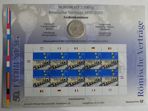 Set numisblatt 2007 50 - set,
