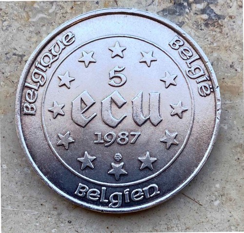Belgien ecu 1987 - ,