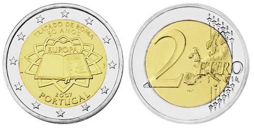 Portugal euro römische - euro,