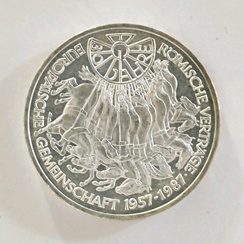 Gedenkmünze 1987 - 9x, 10-dm-