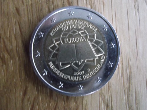 Euro münze 2007 - münze, römische