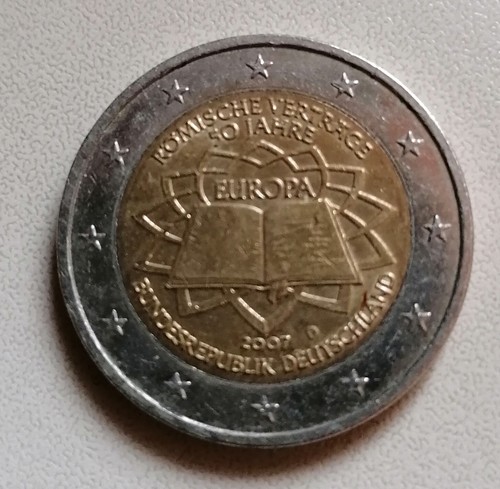 Euro gedenkmünze brd 50 - euro, brd,