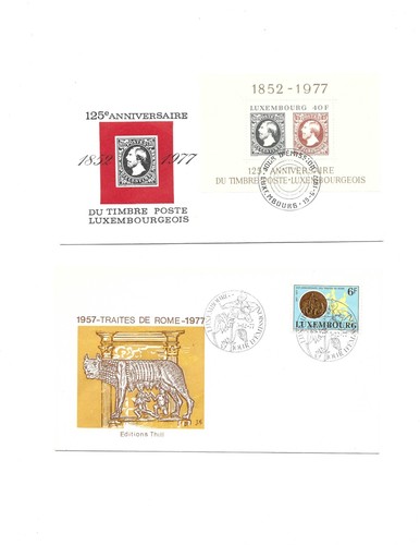 Briemarken luxemburg fdc block - fdc,